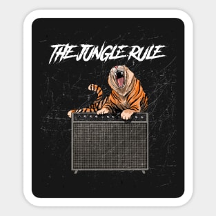 The Jungle Rule Sticker